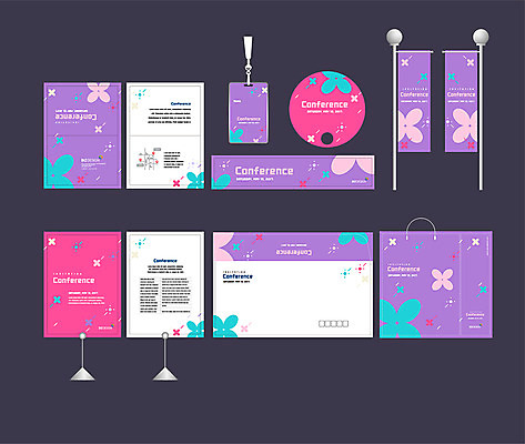 템플릿 배너템플릿 꽃무늬 이벤트 사람없음 세트 쇼핑백 현수막 전단 엽서 초대장 패키지 사원증 박람회 손부채 기업홍보 소봉투 행사세트 행사템플릿 AI파일 배너 꽃 무늬 가방 비즈니스 편지봉투 카드_감사 편지 홍보물 파일형식 벡터