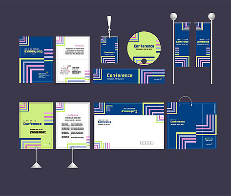 템플릿 배너템플릿 선 무늬 이벤트 사람없음 세트 쇼핑백 현수막 전단 엽서 초대장 패키지 사원증 박람회 손부채 기업홍보 소봉투 행사세트 행사템플릿 AI파일 배너 가방 비즈니스 편지봉투 카드_감사 편지 홍보물 파일형식 벡터