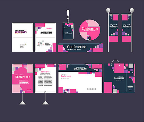 템플릿 배너템플릿 분홍색 패턴 이벤트 사람없음 세트 쇼핑백 사각형 현수막 전단 엽서 초대장 패키지 사원증 박람회 손부채 기업홍보 소봉투 행사세트 행사템플릿 AI파일 도형 배너 컬러 무늬 가방 비즈니스 편지봉투 카드_감사 편지 홍보물 파일형식 벡터