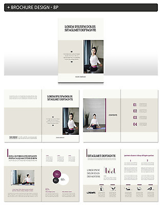 템플릿 여자 ZIP 요가 건강 팜플렛 여러명 20대 성인 운동 한국인 성인여자만 인디자인 INDD 이미지템플릿 웰빙 다수 사람 동양인 청년 여자만 성인만 파일형식