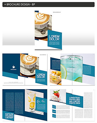 템플릿 ZIP 커피 음료 딸기 팜플렛 사람없음 카페 레모네이드 인디자인 INDD 이미지템플릿 과일 상점 에이드 파일형식
