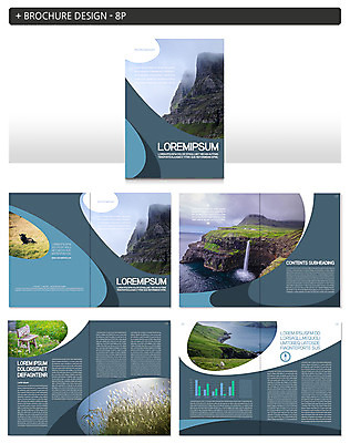 템플릿 해외 ZIP 바다 벤치 팜플렛 사람없음 폭포 양 강아지풀 페로제도 인디자인 INDD 이미지템플릿 식물 섬 의자 포유류 자연 덴마크 한해살이풀 파일형식