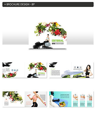 템플릿 여자 ZIP 다이어트 채소 건강 팜플렛 여러명 20대 성인 운동 아령 한국인 성인여자만 인디자인 INDD 이미지템플릿 다수 사람 동양인 청년 여자만 성인만 파일형식