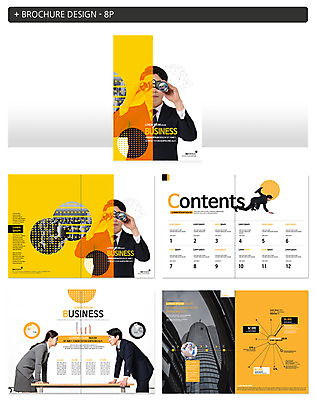 템플릿 여자 남자 ZIP 빌딩 팜플렛 여러명 20대 성인 망원경 한국인 비즈니스맨 비즈니스우먼 원형 인디자인 INDD 이미지템플릿 도형 다수 비즈니스 사람 동양인 청년 건물 직장인 파일형식