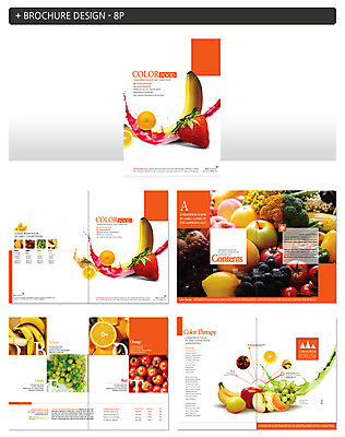 템플릿 ZIP 토마토 채소 과일 방울토마토 딸기 바나나 건강 팜플렛 사람없음 신선 브로콜리 인디자인 INDD 이미지템플릿 파일형식