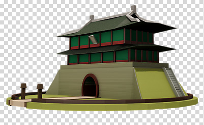 편집 편집이미지 건축물 고건축 서울 사람없음 3D소스 3D 성 숭례문 국보 입체 디지털합성 PNG 랜드마크 목업 로우폴리 편집소스 건축 한국 문화재 파일형식