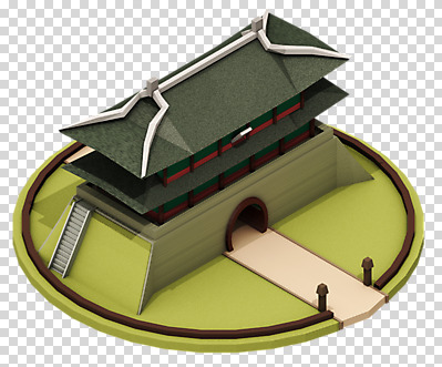 편집 편집이미지 건축물 고건축 서울 사람없음 3D소스 3D 성 숭례문 국보 입체 디지털합성 PNG 랜드마크 목업 로우폴리 편집소스 건축 한국 문화재 파일형식