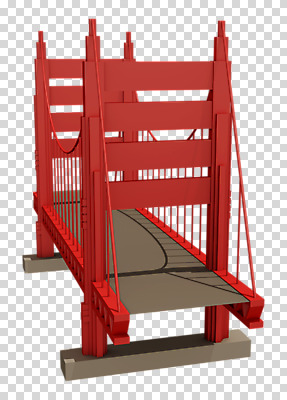 편집 편집이미지 건축물 사람없음 빨간색 3D소스 3D 입체 디지털합성 PNG 금문교 랜드마크 현수교 가교 목업 로우폴리 편집소스 건축 컬러 미국 다리_건축물 파일형식