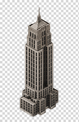 편집 편집이미지 건축물 빌딩 사람없음 3D소스 3D 입체 디지털합성 뉴욕 PNG 랜드마크 엠파이어스테이트빌딩 목업 로우폴리 편집소스 건축 건물 미국 파일형식