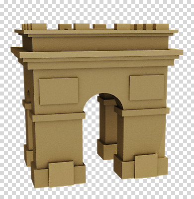 편집 편집이미지 건축물 고건축 사람없음 3D소스 3D 입체 디지털합성 개선문 파리_프랑스 PNG 랜드마크 목업 로우폴리 편집소스 건축 프랑스 파일형식