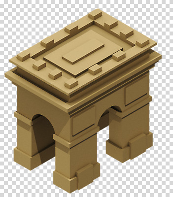 편집 편집이미지 건축물 고건축 사람없음 3D소스 3D 입체 디지털합성 개선문 파리_프랑스 PNG 랜드마크 목업 로우폴리 편집소스 건축 프랑스 파일형식