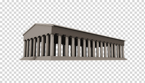 편집 편집이미지 건축물 고건축 신전 사람없음 3D소스 3D 입체 디지털합성 아테네 PNG 파르테논신전 랜드마크 목업 로우폴리 편집소스 건축 그리스 파일형식