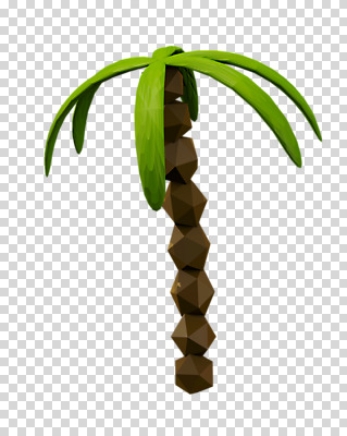 나무 편집 편집이미지 사람없음 야자수 3D소스 3D 입체 디지털합성 PNG 목업 로우폴리 트로피컬아트 편집소스 식물 그림 파일형식