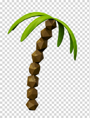 나무 편집 편집이미지 사람없음 야자수 3D소스 3D 입체 디지털합성 PNG 목업 로우폴리 트로피컬아트 편집소스 식물 그림 파일형식