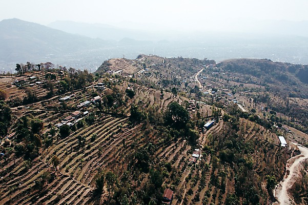 포토 JPG 주간 나무 해외풍경 자연 풍경 사람없음 야외 네팔 항공촬영 안나푸르나 국내포토 자연요소 식물 해외 아시아 뷰포인트 산 생태계 파일형식