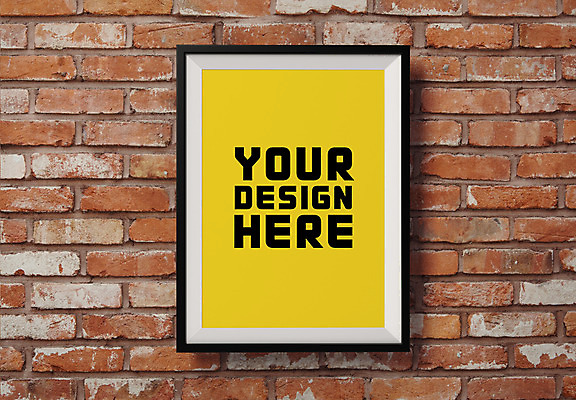 PSD 편집 편집이미지 포스터 벽 액자 사각프레임 프레임 벽면 사람없음 3D 디지털합성 합성 목업 편집3D 사각형 파일형식