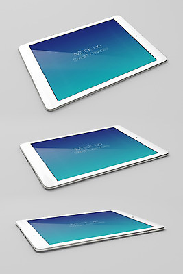 PSD 편집 편집이미지 사람없음 스마트기기 태블릿 3D 스크린 웹 세개 스마트 디지털합성 목업 편집3D 컨셉 인터넷 3 전자제품 파일형식