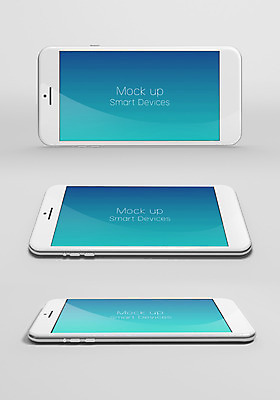 PSD 편집 편집이미지 사람없음 스마트폰 스마트기기 3D 스크린 웹 세개 스마트 디지털합성 목업 편집3D 컨셉 인터넷 3 전자제품 핸드폰 파일형식