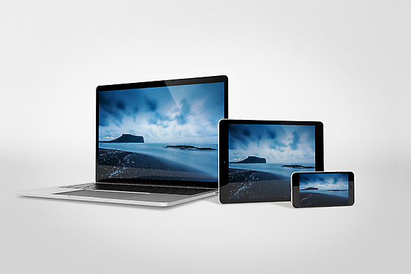 PSD 편집 편집이미지 사람없음 노트북 스마트폰 스마트기기 태블릿 3D 스크린 웹 세개 스마트 디지털합성 목업 편집3D 컨셉 인터넷 3 전자제품 핸드폰 파일형식