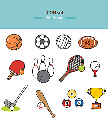아이콘 스포츠용품 골프 축구공 농구공 사람없음 야구 테니스 탁구채 볼링 당구 트로피 라인아이콘 럭비공 배구공 2D아이콘 AI파일 스포츠 공 축구용품 농구 구기 라켓 탁구용품 배구 상_우승 오브젝트 럭비용품 파일형식 벡터