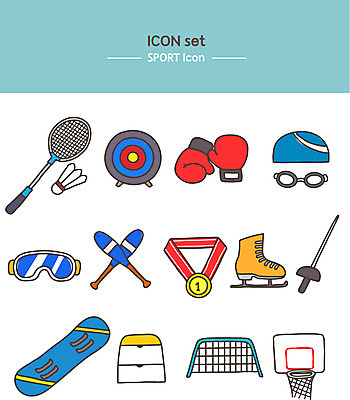 아이콘 스포츠용품 고글 농구 사람없음 수영 권투 스케이트 스노우보드 메달 라인아이콘 배드민턴 하키 양궁 펜싱 뜀틀 곤봉 2D아이콘 AI파일 스포츠 구기 격투기 수상스포츠 보드_스포츠 오브젝트 상_상패 파일형식 벡터