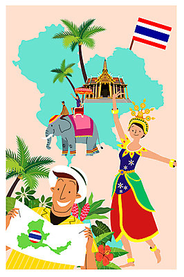 전신 여자 남자 꽃 행복 해외여행 여행 지도 일러스트 태국 휴가 코끼리 서기 앉기 여러명 상반신 성인 야외 관광지 야자수 여행객 동남아시아 사원 전통의상 즐거움 힐링 동남아여행 국내일러스트 AI파일 나무 식물 전통 해외 감정 아시아 다수 비즈니스 포유류 모션 사람 파일형식 벡터