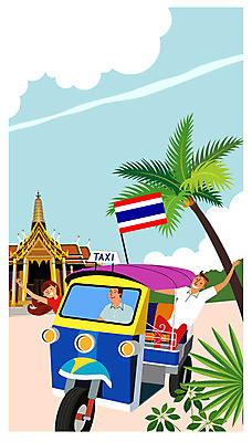 식물 구름 여자 남자 행복 해외여행 여행 일러스트 하늘 휴가 서기 앉기 상반신 성인 야외 세명 야자수 여행객 동남아시아 사원 국기 즐거움 힐링 택시 동남아여행 국내일러스트 AI파일 자연요소 나무 해외 감정 아시아 비즈니스 모션 승용차 자동차 사람 파일형식 벡터