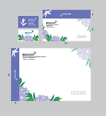 템플릿 꽃 꽃무늬 명함 명함템플릿 서류봉투 편지봉투 사람없음 세트 패키지 연보라색 봉투템플릿 우편봉투 비즈디자인 봉투디자인 이미지템플릿 AI파일 식물 무늬 봉투 보라색 편지 우편물 파일형식 벡터