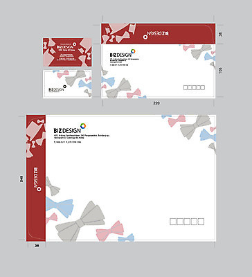 템플릿 리본 명함 명함템플릿 서류봉투 편지봉투 사람없음 세트 패키지 봉투템플릿 우편봉투 비즈디자인 봉투디자인 이미지템플릿 AI파일 봉투 편지 우편물 파일형식 벡터