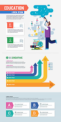 전신 교육 남자 교복 화살표 남학생 일러스트 청소년 그래프 한명 책 망원경 인포그래픽 기록 포스트잇 국내일러스트 AI파일 1 학생 옷 사람 메모지 파일형식 벡터