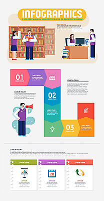 전신 여학생 여자 교육 남자 교복 화살표 남학생 일러스트 청소년 그래프 여러명 책 확성기 인포그래픽 달력 기록 도서관 국내일러스트 AI파일 학생 옷 다수 사람 파일형식 벡터
