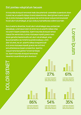 템플릿 내지 그래프 사람없음 초록색 삼각형 프레젠테이션 문서템플릿 서식 레이아웃 문서 제안서 사선무늬 이미지템플릿 AI파일 도형 컬러 파일형식 벡터