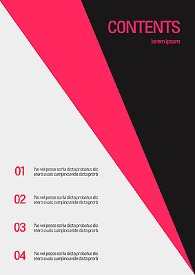 템플릿 내지 사람없음 모서리 삼각형 프레젠테이션 문서템플릿 서식 레이아웃 문서 제안서 대각선 사선무늬 목차 이미지템플릿 AI파일 도형 선 파일형식 벡터