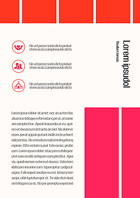 템플릿 내지 사람없음 빨간색 사각형 프레젠테이션 문서템플릿 서식 레이아웃 문서 제안서 이미지템플릿 AI파일 도형 컬러 파일형식 벡터