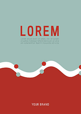 템플릿 표지 사람없음 원형 프레젠테이션 문서템플릿 서식 레이아웃 문서 제안서 물결무늬 이미지템플릿 AI파일 도형 물결 무늬 파일형식 벡터