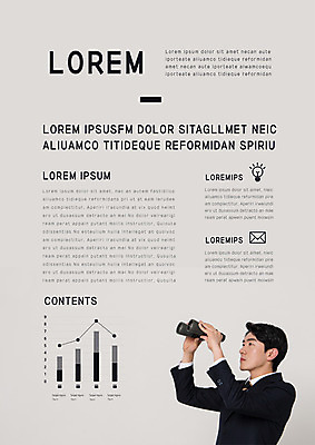 템플릿 남자 내지 한명 상반신 20대 성인 옆모습 망원경 한국인 비즈니스맨 프레젠테이션 문서템플릿 서식 레이아웃 문서 제안서 텔레마케팅 성인남자한명만 이미지템플릿 AI파일 1 뷰포인트 비즈니스 사람 동양인 청년 직장인 서비스업 남자한명만 성인남자만 파일형식 벡터