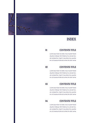 템플릿 내지 밤하늘 사람없음 사각형 나뭇가지 프레젠테이션 문서템플릿 서식 레이아웃 문서 제안서 목차 이미지템플릿 AI파일 도형 나무 하늘 야간 파일형식 벡터