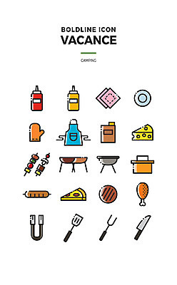 아이콘 접시 치즈 피자 집게 사람없음 여름 여름휴가 바캉스 세트 치킨 앞치마 캠핑 소스 소시지 꼬치 칼 바비큐 라인아이콘 냅킨 웹아이콘 뒤집개 주방장갑 볼드라인 2D아이콘 AI파일 식기 계절 음식 장갑 주방용품 레저 휴가 유제품 패스트푸드 서양음식 양념 가공식품 닭고기요리 파일형식 벡터 여름_계절