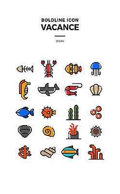 아이콘 조개 새우 사람없음 여름 여름휴가 바캉스 세트 알 수중동물 복어 산호 바닷가재 라인아이콘 웹아이콘 상어 해파리 미역 해마 말미잘 멍게 물고기밥 흰동가리 볼드라인 2D아이콘 AI파일 동물 계절 휴가 어패류 갑각류 어류 바다동물 해조류 자포동물 먹이 가재 파일형식 벡터 여름_계절
