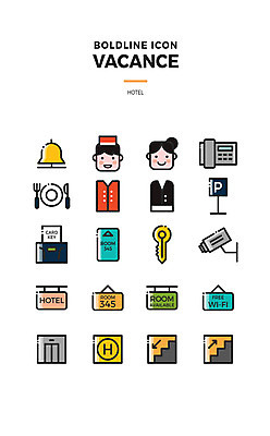 아이콘 여자 남자 호텔 열쇠 여름 여름휴가 바캉스 세트 계단 식사 표지판 신용카드 주차 엘리베이터 전화기 라인아이콘 키_도구 웹아이콘 안내원 감시카메라 벨보이 볼드라인 2D아이콘 AI파일 직업 계절 숙소 휴가 알림판 사람 금융 카메라 도구 파일형식 벡터 여름_계절