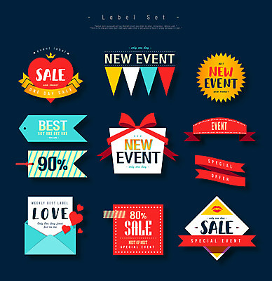 리본 일러스트 편지봉투 이벤트 사람없음 선물상자 세트 라벨 세일 하트 최고 new 가랜드 국내일러스트 AI파일 모양 봉투 프레임 선물 상자 편지 파티용품 파일형식 벡터