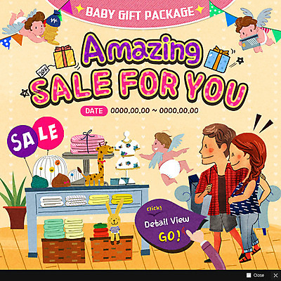 PSD 템플릿 여자 남자 웹템플릿 천사 팝업 이벤트팝업 웹팝업 이벤트 여러명 성인 선물상자 쇼핑 임산부 임신 아기용품 이미지템플릿 다수 선물 사람 상자 오브젝트 파일형식