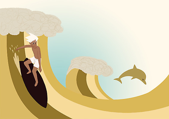 전신 PSD 라이프스타일 남자 파도 바다 일러스트 한명 성인 서핑보드 서핑 즐거움 돌고래 국내일러스트 1 감정 포유류 사람 생활 수중동물 수상스포츠 보드_스포츠 파일형식