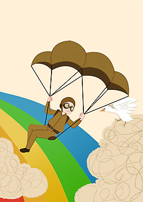 전신 PSD 구름 라이프스타일 남자 무지개 일러스트 조류 오리 한명 성인 취미 즐거움 패러글라이딩 국내일러스트 자연요소 동물 1 감정 스포츠 사람 생활 파일형식