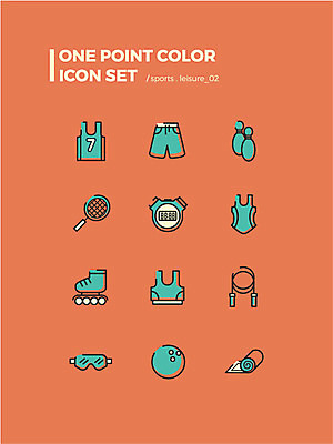 아이콘 수영복 스포츠용품 스포츠 고글 사람없음 운동복 세트 스케이트 매트 배드민턴라켓 볼링핀 줄넘기 웹아이콘 볼링공 초시계 2D아이콘 AI파일 옷 시계 공 운동 라켓 볼링용품 오브젝트 파일형식 벡터