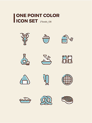 아이콘 음식 디저트 스테이크 사람없음 세트 다양 가재 파이 웹아이콘 도토리 양주 젤리 새우튀김 나초 와플 티백 삼각김밥 브레첼 2D아이콘 AI파일 빵 다수 새우 주류 서양음식 갑각류 차_음료 견과류 튀김 김밥 파일형식 벡터