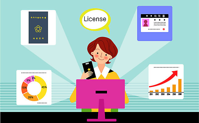 여자 일러스트 회사 비즈니스 그래프 직장 한명 웃음 들기 앉기 상반신 성인 스마트폰 컴퓨터 자료 정보 구직 수집 취업준비생 서류판 자격증 국내일러스트 AI파일 1 컨셉 모션 표정 사람 전자제품 핸드폰 스마트기기 사무용품 증명서 파일형식 벡터