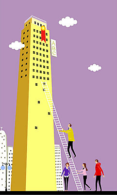 전신 여자 남자 가로등 일러스트 회사 비즈니스 사다리 직장 서기 여러명 성인 건물 구직 오르기 취업준비생 국내일러스트 AI파일 건축물 공공시설 다수 컨셉 모션 사람 도구 파일형식 벡터