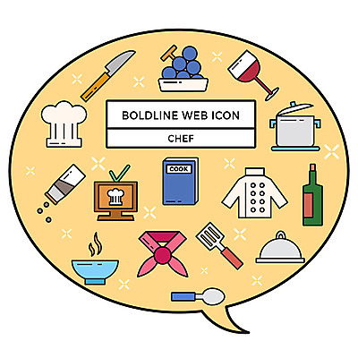 아이콘 그릇 말풍선 와인잔 포도 요리사모자 요리 사람없음 와인 숟가락 요리사 스카프 칼 냄비 조리복 국 웹아이콘 뒤집개 후추 카툰스타일 요리책 프로그램 볼드라인 직업아이콘 2D아이콘 AI파일 직업 모자_잡화 식기 음식 유니폼 술잔 과일 주방용품 주류 수저 책 목도리 솥 라인아이콘 향신료 파일형식 벡터