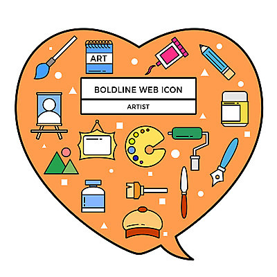 아이콘 말풍선 잉크 사람없음 연필 만년필 다이어리 페인트 물감 붓 팔레트 스케치북 지우개 예술가 웹아이콘 페인트롤러 카툰스타일 초상화 아티스트 볼드라인 직업아이콘 2D아이콘 AI파일 직업 학용품 필기구 펜 사무용품 미술도구 라인아이콘 그림 파일형식 벡터
